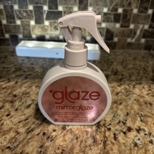MirrorGlaze Super Sleek Hair Shine Spray – Transforms Frizz to Glass-Like Shi...